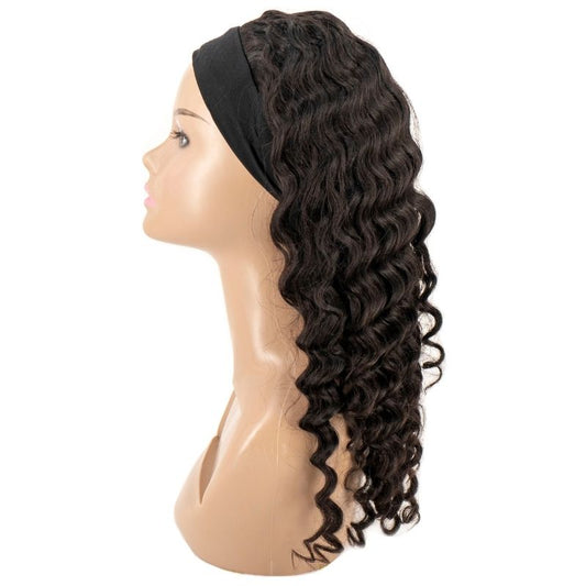 Extended Headband Wig: Deep Wave