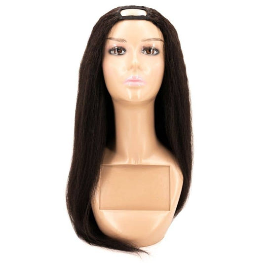 Extended U-Part Wigs: Kinky Straight 